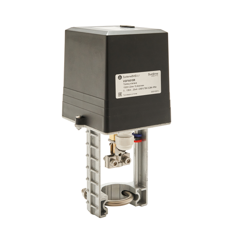 Привод клапана, для VGF, 1500Н 0…10В/4…20мА ~24В 6,7ВА IP54 | VGFA015R SE APC