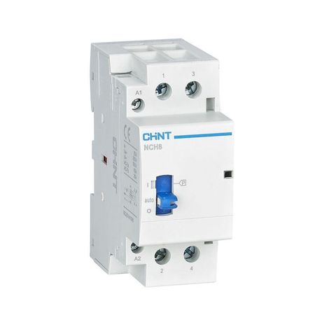 Контактор модульный NCH8-25M/02 AC 220-240В 50/60Гц ручное управление (R) CHINT 257424