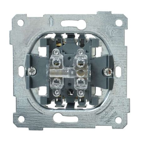 Выключатель 2 клавишный 10А BOLERO - EVB20-10 IEK