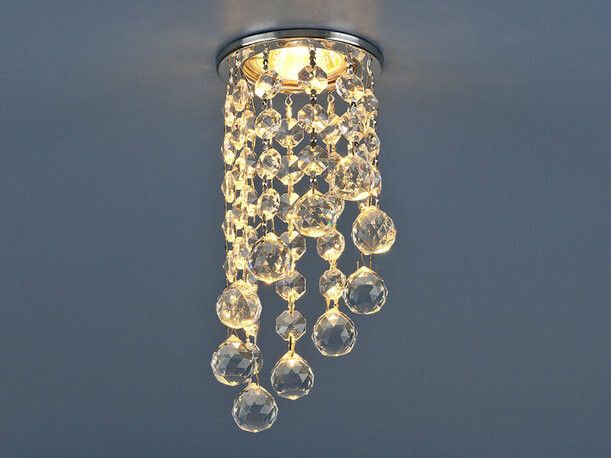 Светильник точечный встраиваемый 205C-C MR16 CH/CL хром/прозрачный | a030715 Elektrostandard