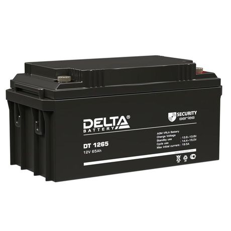 Аккумуляторная батарея ОПС серии DT 1265 12В/65Ач | DELTA