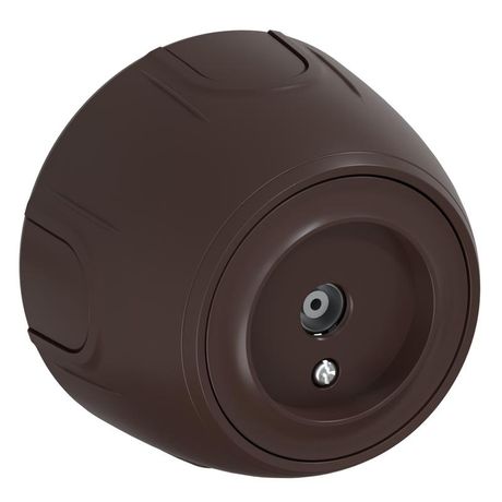 Розетка телевизионная TV Rotondo корич. OneKeyElectro 7700883 ССТ