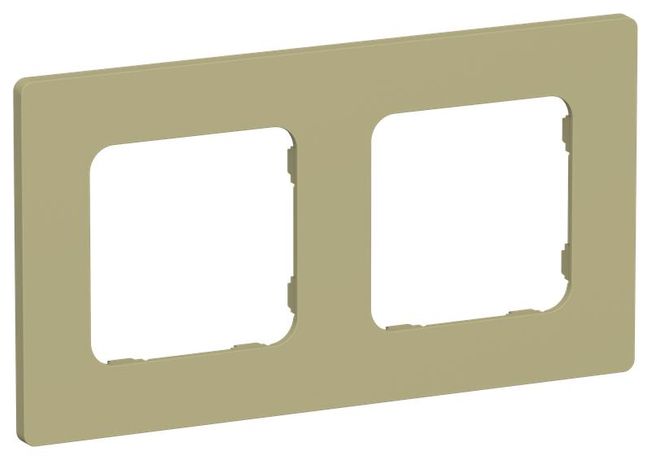 Рамка 2-м СП FLITE РУ-2-К-ФлО олив. IEK FI-M22-32-20-K26 IEK арт. FI-M22-32-20-K26