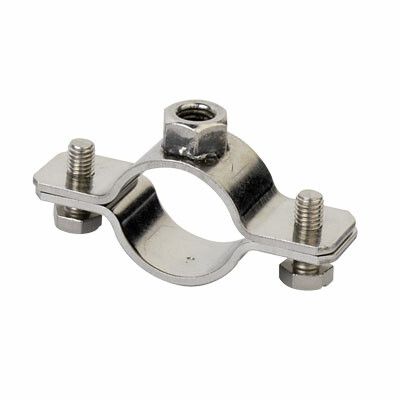 Хомут для тяжелых нагрузок 20-24 (1/2") мм, M8, нержавеющая сталь AISI 316L | 6040-012X DKC ДКС