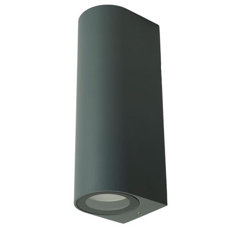 Светильник ДБУ 2xGU10 MR11 без лампы IP54 серый - DH024 51312 FERON