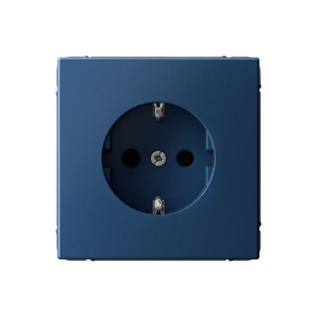 Розетка ArtGallery 16А с заземл. защ. шторки механизм аквамарин SE GAL001145 APC