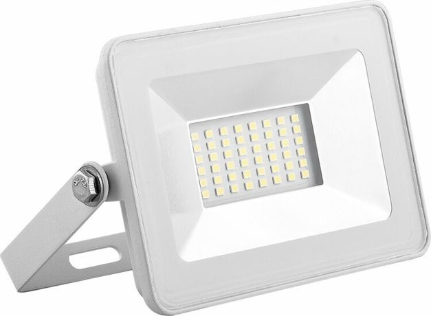 Прожектор светодиодный SFL90-20 2835SMD 20W 6400K AC220V/50Hz IP65, белый в компактном корпусе 126*27*85 мм | 55071 SAFFIT FERON