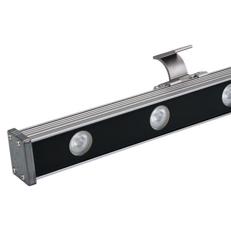 Прожектор линейный AR-LINE-1000-12W Warm3000 (GR, 15x60 deg, 230V) (Arlight, IP65 Металл, 3 года) - 041728