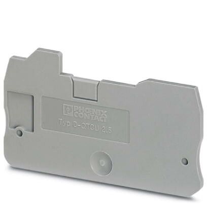 Концевая крышка D-QTCU 2,5 | 3206597 Phoenix Contact