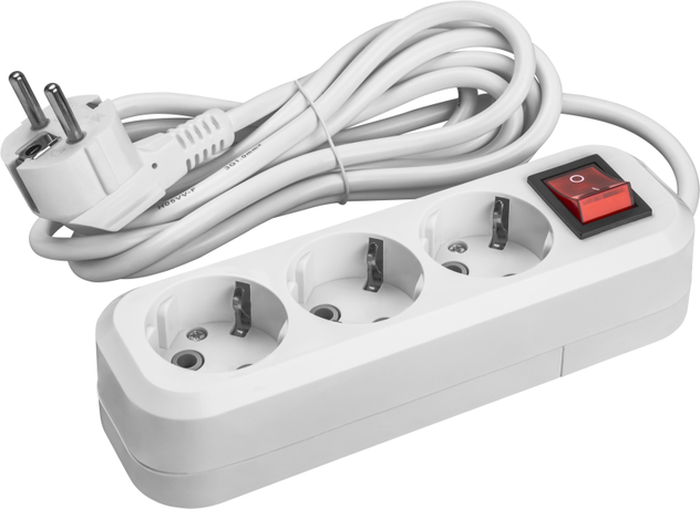 Удлинитель 3х3м с заземл. 16А IP20 90523 OPE-S-03-300-ЕSC-3х1 ОНЛАЙТ Navigator
