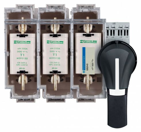 Ручка для фронтальных выносных рукояток IP65 черн./сер. SchE GS2AH530 APC