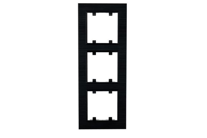 Рамка 3-м Karea LINE STAR чер. Makel 86054703