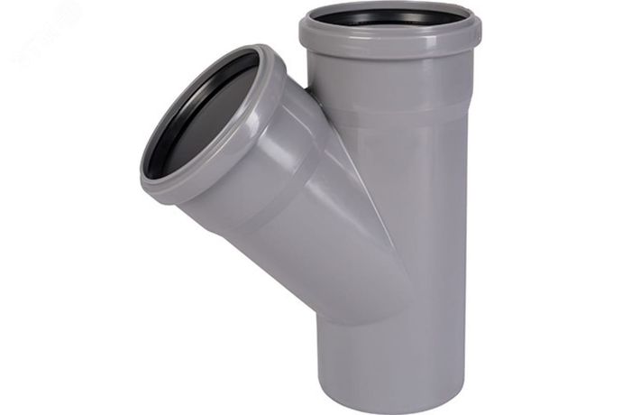 Тройник канализационный 45 град. 125 х - 116200 Ostendorf