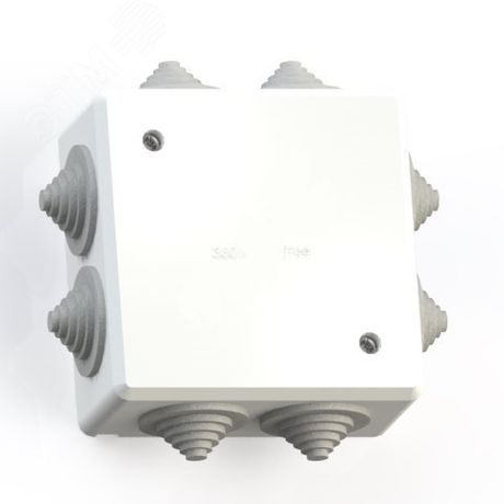 Коробка распределительная ОП ПГ 90х90х42мм без клемн. КОА-003-БК Кунцево 5956