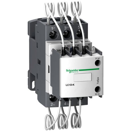 КОНТАКТОР ДЛЯ КОММУТ. КОНДЕНСАТОРНЫХ БАТАРЕЙ 240V50ГЦ,25kVAR | LC1DMKU7 Schneider Electric APC