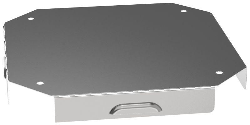 Крышка для ответвителя осн.50 0.6мм ESCA 3 IEK ES3-KRD-050-06