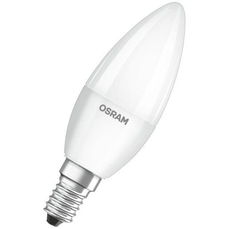 Лампа светодиодная PARATHOM CL B FR 40 non-dim 5.5W/827 5.5Вт матовая 2700К тепл. бел. E14 470лм 220-240В (замена 40Вт) OSRAM 4058075463349
