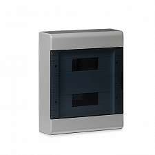 Щиток тусо о/п на 24 мод. с двер. 370х302х95мм (серый прозрачной дверцей) | 68324СП Рувинил TYCO