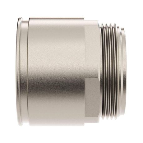 Муфта труба-коробка д.50мм, IP66/IP67, М50х1,5 никелированная латунь | 6111-A50R DKC ДКС