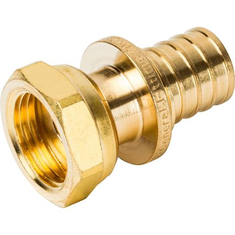 Переходник с накидной гайкой 20xG 1/2 для труб из сшитого полиэтилена аксиальный - SFA-0019-002012 STOUT RG008P0UDANJ10