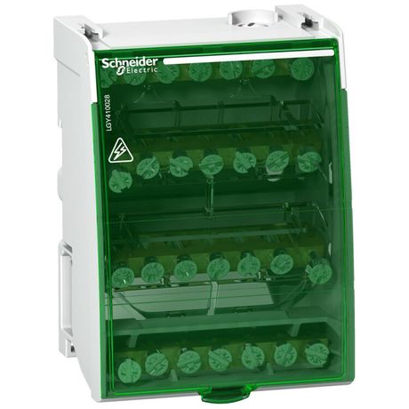 РАСПРЕДЕЛИТЕЛЬНЫЙ БЛОК ВИНТОВОЙ 4П 100А 28 ОТВЕРСТИЙ | LGY410028 Schneider Electric APC
