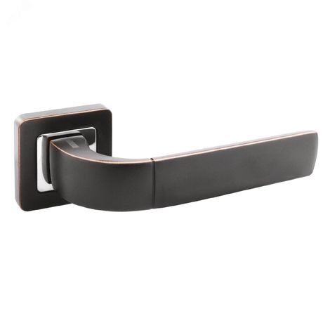 Ручка на квадратной накладке (комплект), АЛЛЮР АРТДЕНИО ORB (2250) тёмная медь - 11443 ПТК