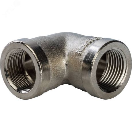 Угольник ВВ 3/8' никелированный - RG008Q0QS66PTA STOUT SFT-0014-000038