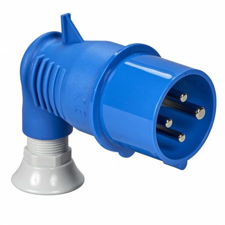 Вилка фазоинвертор угловая 90 200-250В винт. IP44 SchE 81728 Schneider Electric