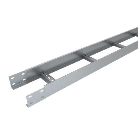 Лоток лестничный 80х200х1,5 L3000 мм "Быстрый монтаж" HD | LLS80-200-1.5-3000 КМ-профиль LO0554