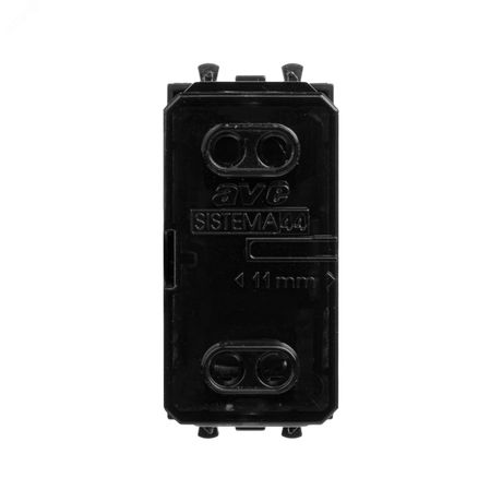 Звонок модульный 1мод. Avanti "Черный матовый" DKC 4412191 ДКС