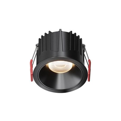 Светильник встраиваемый Downlight Alfa LED 3000K 15Вт 60 град. IP20 CRI90 Черный круглый 63х85мм 1490Лм - DL043-01-15W3K-RD-B-1 Maytoni