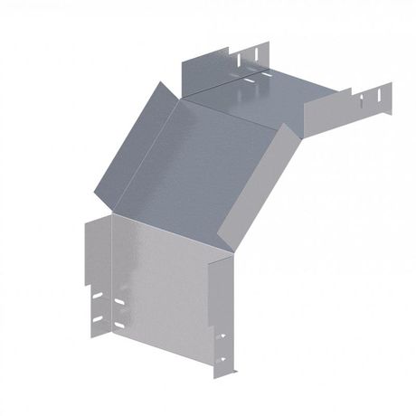 Лоток монтажный угловой 90град. вниз 300х150 сталь 2мм ЛУ90Н.300.150.454.2.1 СОЭМИ Н0121330755