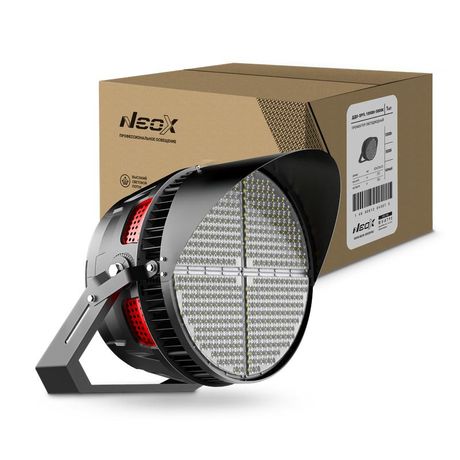 Прожектор светодиодный ДДО-SPFL 1000Вт 100-277В 5000К 130000Лм 130лм/Вт 40 градусов IP65 гарантия 7 лет NEOX - 4690612040073