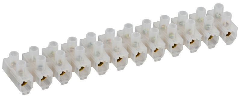 Колодка клеммная ЗВИ-60 6-16кв.мм 12пар GENERICA UZV10-060-010-K01-10-G IEK