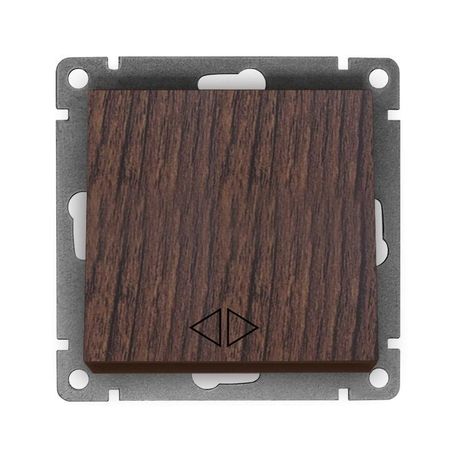 Переключатель перекрестный 1-кл. СП Афина 10А IP20 механизм венге UNIVersal A0024-V Союз