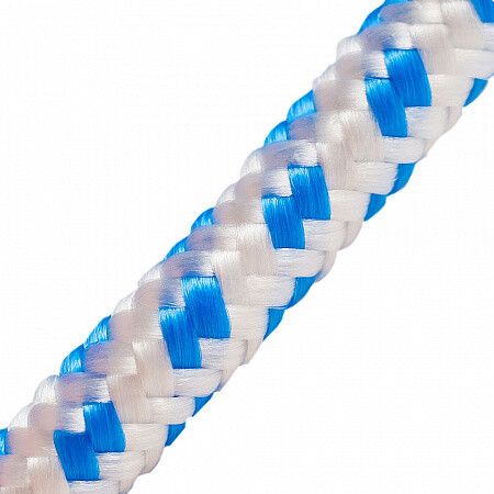 Шнур плетеный ПП 5 мм с серд., 16-пряд. высокопр., цветной, 20 м | 139911 Tech-KREP