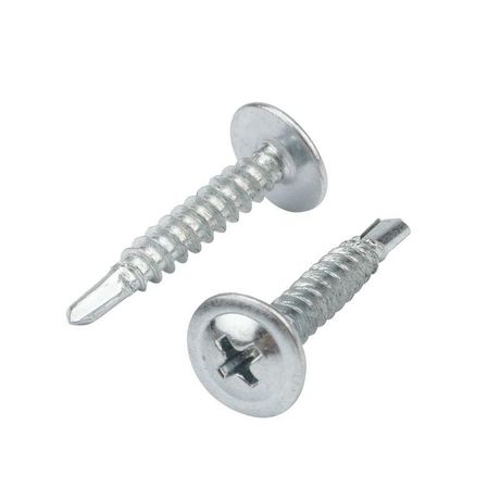 Саморез с прессшайбой ПШС сверло 4.2х25, пакет (20шт.) | 1182-4225-4 KRANZ