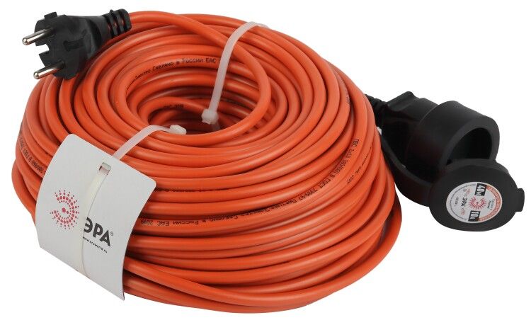 Удлинитель силовой UPx-1-2x1-40m-IP44 в бухте б/з 40м 1 гн ПВС 2х1 ЭРА - Б0046808