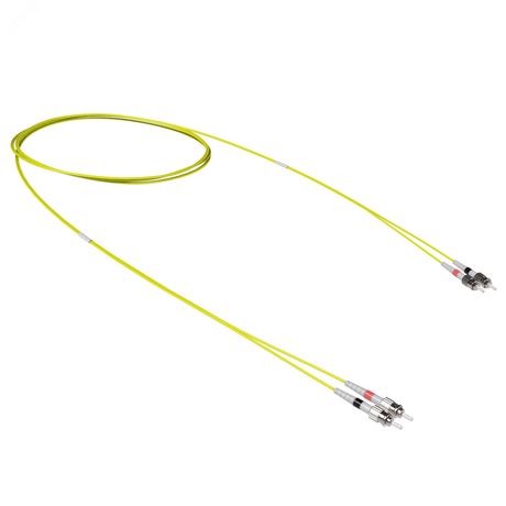 Оптический коммутационный шнур Duplex ST-UPC/ST-UPC, 9/125 OS2, 2 м - RNPC9DSUSU2 ДКС