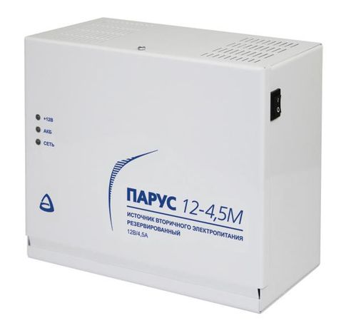 Источник бесперебойного питания 12В 45А под АКБ 7/12 А/ч Парус-6М - ЦБ000000305 Сибирский Арсенал