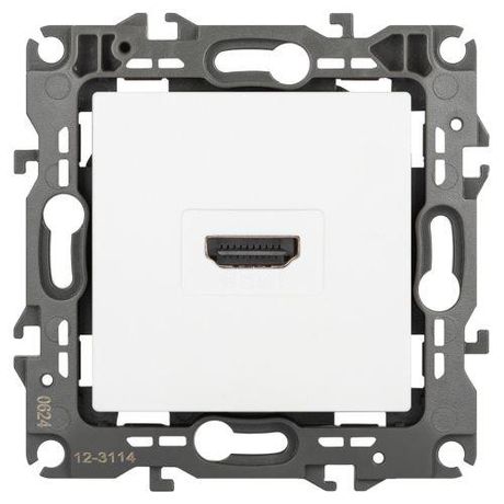 Розетка Серия 12 12-3114-01М HDMI, белый матовый - Б0065724 ЭРА