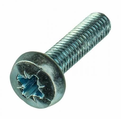 Винт 8х80 с полусферической головкой и крестообразным шлицем DIN 7985 | wp8x80 EKF