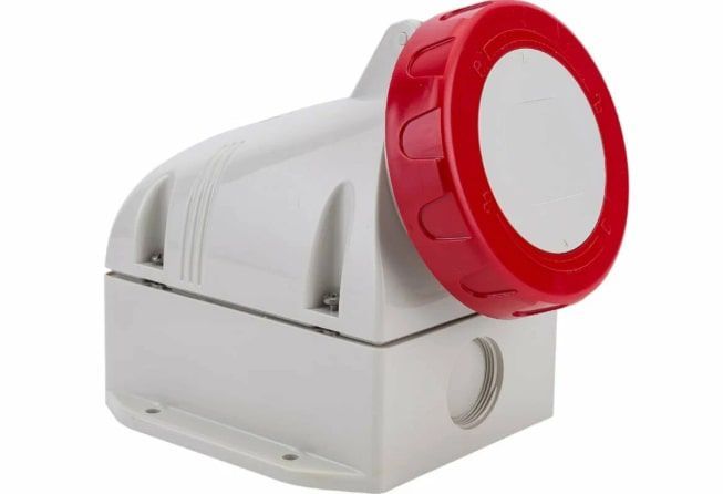 Розетка настенная артикул DIS5183256T IP67 32A 3P+E 400В DKC DIS5183256TS ДКС DKC (ДКС) арт. DIS5183256TS