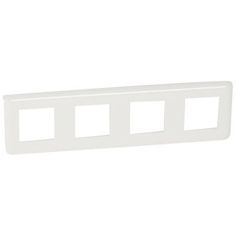 Рамка 4х2мод. Mosaic New горизонт. бел. Leg 078808 Legrand