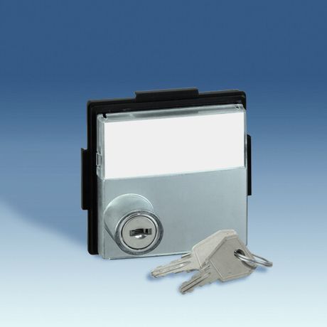 Крышка для розетки с ключом TOP IMPACT Simon27 Scudo алюм. 2705091-033