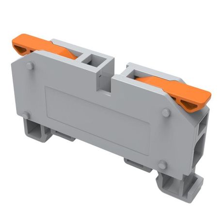 Клемма проходная СМК 222-621D 1п на DIN-рейку 1-6кв.мм сер. (уп.60шт) Rexant 07-5291 MEET