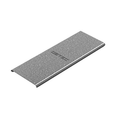 Крышка к ответвителю Т-образному вертикальному боковому лотку 300, толщ. 1,0 мм, Сендзимир цинк, 020234 | КОТВБ-300-1,0-СЦ Ostec