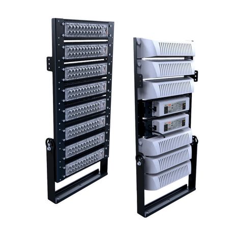 Светильник светодиодный LAD LED R500-8-10-6-400L 400Вт 5000К IP67 58280лм 230В КСС типа "К" крепление на лире ЛАДзавод LADLED8106400L LADesign