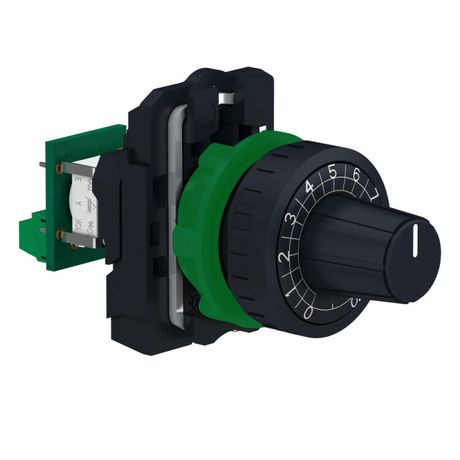 ПОТЕНЦИОМЕТР В СБ., ПЛАСТ.ОСНОВ., 47кОм | XB5AD912R47K Schneider Electric