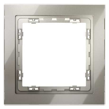 Рамка 1-м S70 стеклян. шелк Voltum VLS110104 Voltum арт. VLS110104